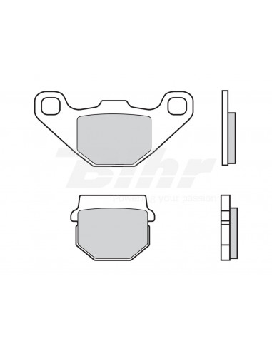 Brembo sinterizado 07KA07SD Posição das pastilhas de freio: Frente