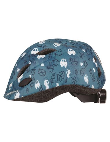 Casco infantil POLISPORT Fun Trip con luz Led talla XS 45/52 cm