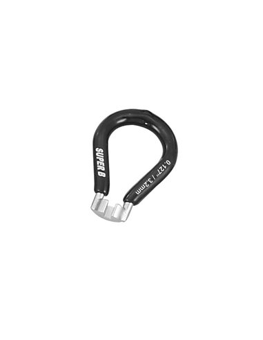 Llave de radios 0.127'' (3.23mm). Negra