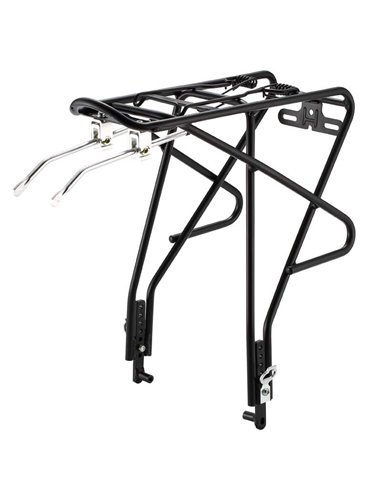 Portabultos trasero OSTAND para bici con freno de disco - Regulable 26" - 29"