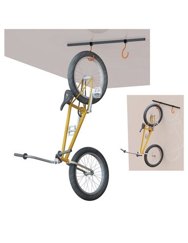 Soporte de bicicleta al techo/pared Super B TB-1817