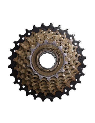 V BIKE Cassette a rosca bicicleta 6 Velocidades. Desarrollo 14/28