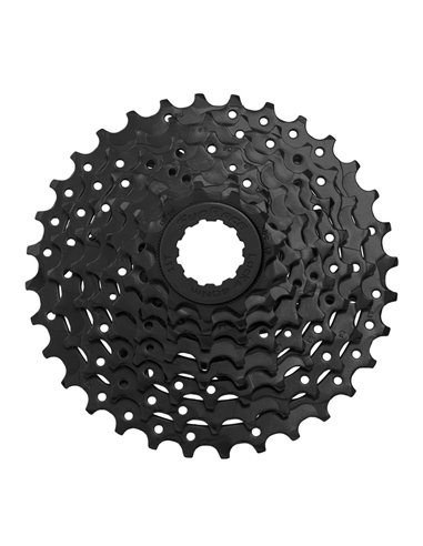 V BIKE Cassette bicicleta 8 Velocidades. Desarrollo 11/32 (Tipo HG) Negro