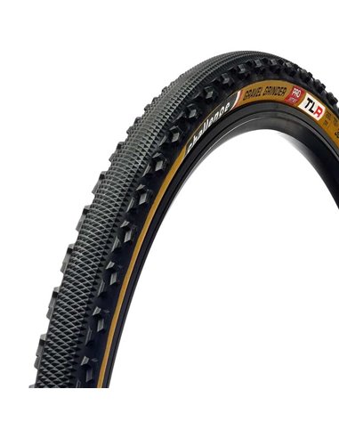 Neumático CHALLENGE HTLR Gravel Grinder Pro tubeless 700X36 Tan