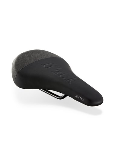 Sillín de bicicleta Fizik Gravita Alpaca X5 - Negro/Negro - 130mm - Alloy