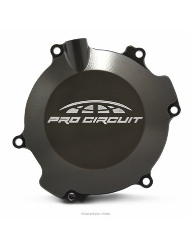 Pro Circuit clutch cover for Kawasaki KX85 / 100: aluminum, black