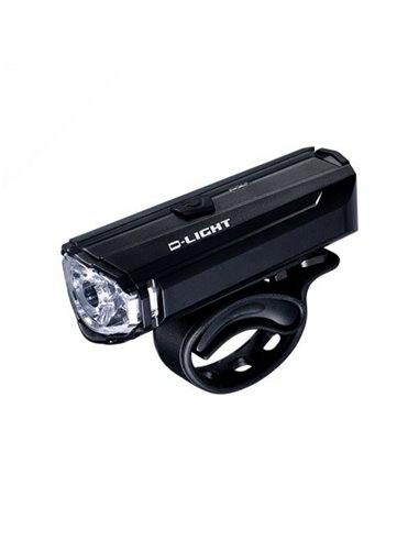 Luz delantera bicicleta de alta potencia. 500 lúmenes, 1 Super LED de 5W. 5 modos