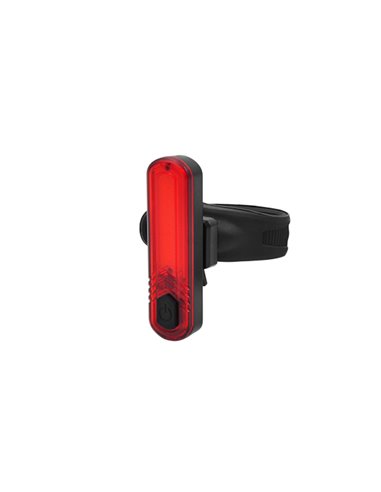 Luz trasera bicicleta COB LED 30lm con batería integrada recargable USB