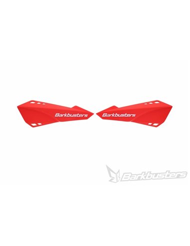 Paramanos de bicicleta Barkbusters (recambio) rojo