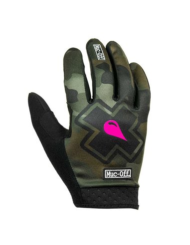 Guantes de bicicleta Muc-Off CAMO - Color camuflaje - Talla L