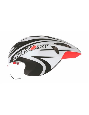 Casco SUOMY GT-R - Blanco/Negro mate