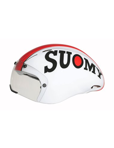 Casco SUOMY GT-RS - Blanco/Rojo