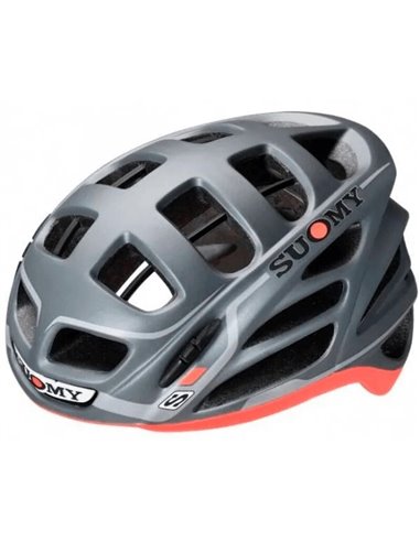 Casco SUOMY Gun Wind S-Line - Antracita/Rojo mate