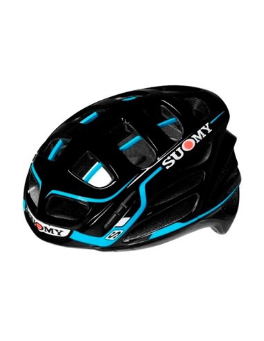 Casco SUOMY Gun Wind S-Line - Negro/Azul claro