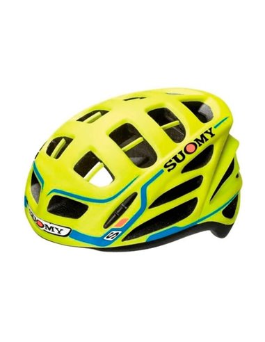 Casco SUOMY Gun Wind S-Line - Amarillo/Azul mate