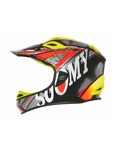 Casco SUOMY Jumper Carbon Flash - Naranja