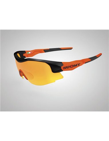 Gafas ciclismo SUOMY Fiandre - Naranja/Negro