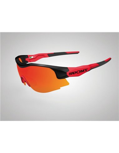 Gafas ciclismo SUOMY Fiandre - Rojo/Negro