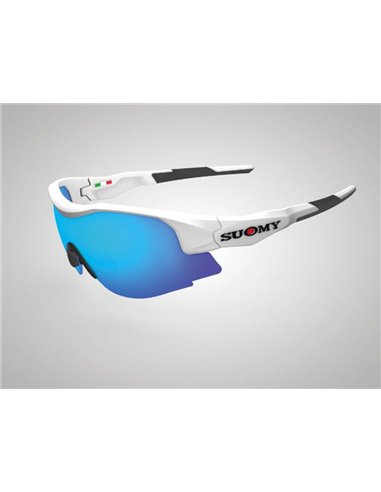 Gafas ciclismo SUOMY Fiandre - Blanco/Azul