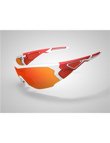 Gafas ciclismo SUOMY Roubaix - Rojo/Blanco