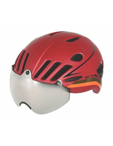 Casco SUOMY Vision - Cereza/Negro