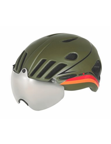 Casco SUOMY Vision - Verde militar/Negro