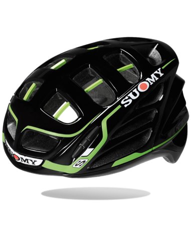 Casco SUOMY Gun Wind S-Line - Negro/Verde