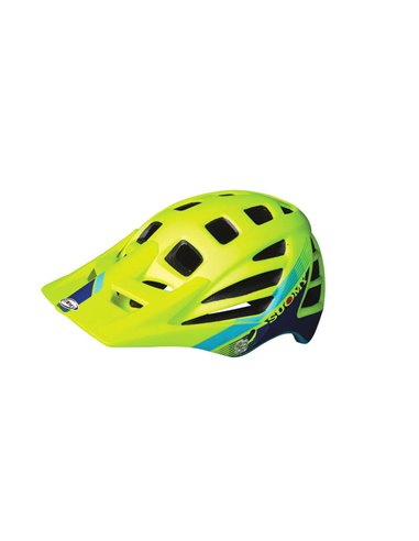 Casco SUOMY Scrambler 4.0 amarillo/azul