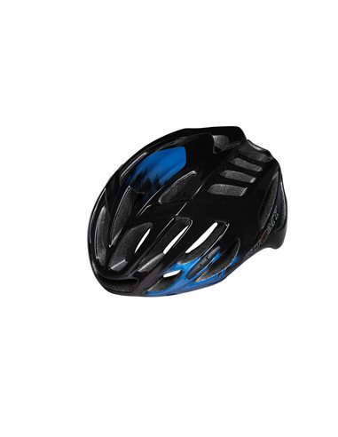 Casco SUOMY Timeless 4.0 Negro/Azul claro brillante