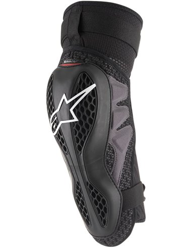 Joelheiras de motocross Sequência Preto / Vermelho S / M Alpinestars 6502618-13-Sm