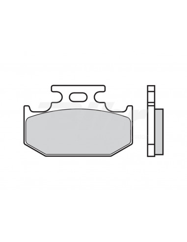 Brembo 07KA12SD Plaquettes de Frein Frittées Position: Arrière