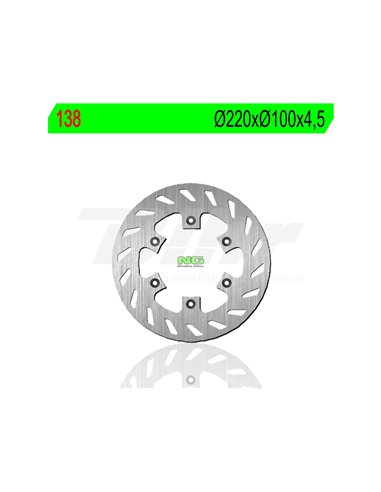 Disc de fre NG 138 Ø220 x Ø100 x 4.5