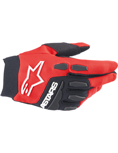 Glove Freeride Red/Wht S (guants de bicicleta per a home) Alpinestars 1568622-3012-S