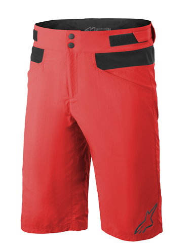 Short Drop 4 Rojo 28 (Pantalones Cortos Ciclismo-Hombre) Alpinestars 1726221-3010-28