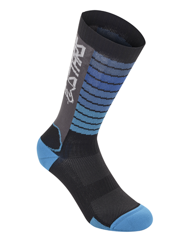 Socks Drop 22 Blk/Aq S Alpinestars 1706720-1097-S