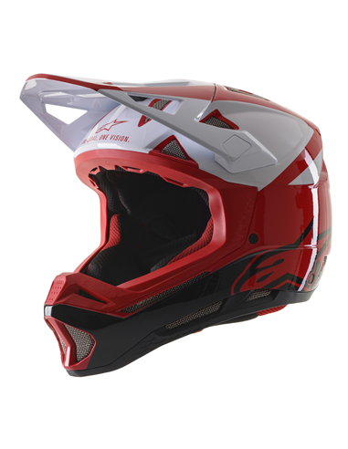 Casque M-Cosmos Rd/Wt S (Casque de Vélo Adulte) Alpinestars 8803020-3182-S