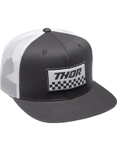 Gorra Thor S23 Checkr Dk/Gy THOR-MX 2023 2501-3994