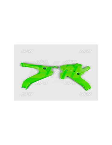 Protector de chasis UFO-Plast Kawasaki verde KA02738-026