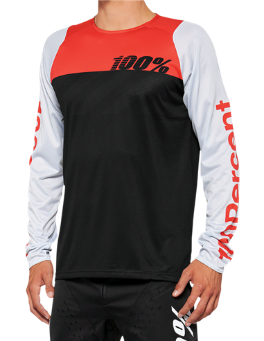 Camisa de ciclismo R-Core LS 100% MTB 40005-00000 S