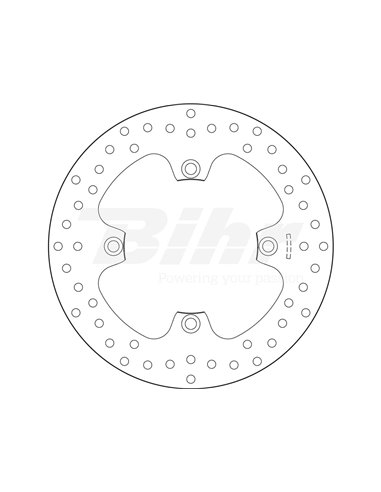 Brake disc Brembo 68B40789