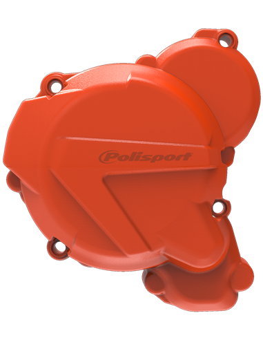 KTM 250EXC,300EXC - Ignition Cover Protector Orange - 2017-20 Models Polisport 8467500002