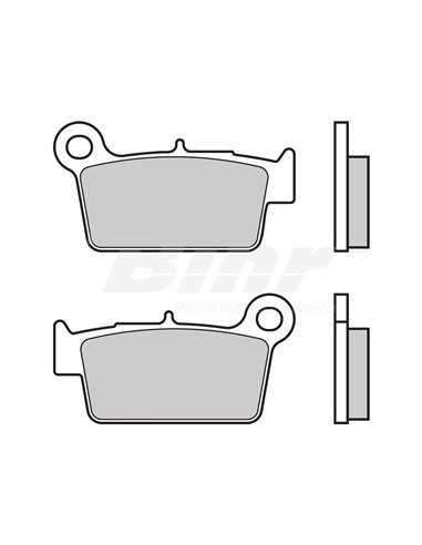 Pastilhas de travão sinterizadas Brembo 07YA41SD