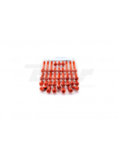 Kit de visserie aluminium Race Spec Pro-Bolt EOKA38HXRO Orange