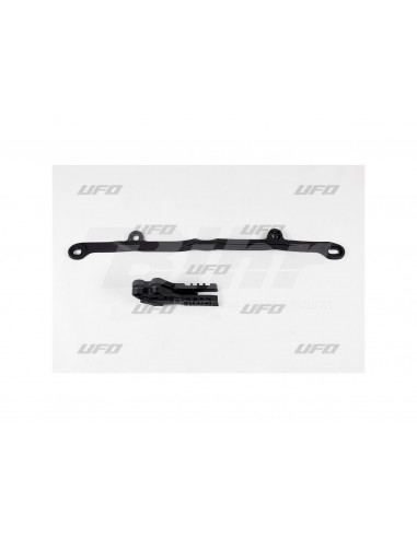 Chain guide + skate UFO-Plast Kawasaki black KA03795-001