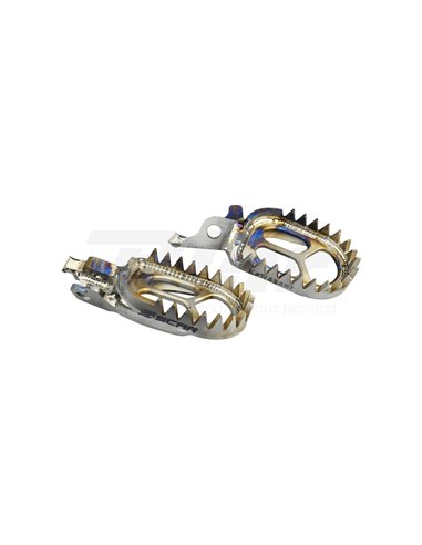 SCAR Kawasaki S3516 Titanium Footpegs