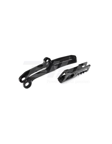 Chain guide + swingarm Polisport Black Kawasaki 90598