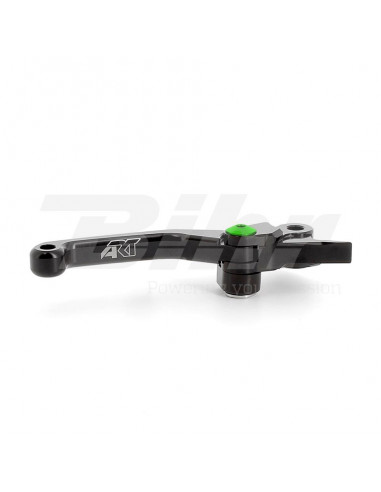 ART articulated brake lever Black / Green Kawasaki 87000207