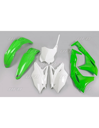 Kit plastique UFO-Plast Color couleur d'origine Kawasaki KX250F KAKIT225999A