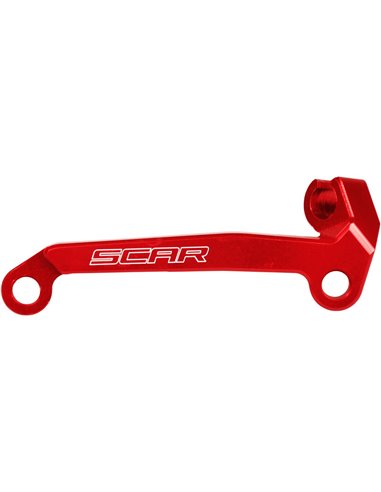 Guia cable de embrague SCAR rojo Kawasaki KX450F