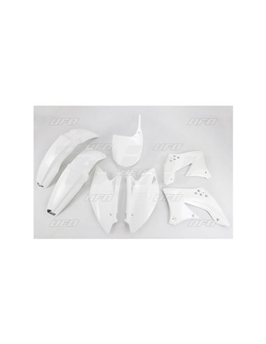 Complete plastic kit Kawasaki white KAKIT216-047 UFO-Plast